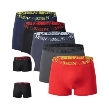 Imagem de Sunga Masculina plus Size Estampada Confortável Estilo Europeu America