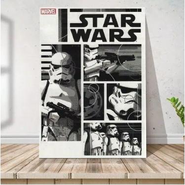 Imagem de Placa Quadro Mdf Star Wars Tam 30x42cm Alta Impressão - ARTSIM