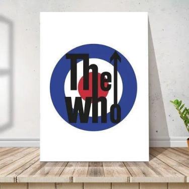 Imagem de Placa Quadro Rock Banda The Who Alvo Mdf 20x30cm - ARTSIM