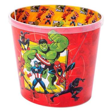 Imagem de Pipoqueira Super Decorada Marvel Vingadores 2,1L 17073 - Plasútil - PL