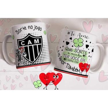 Imagem de Caneca Personalizada Dia Dos Namorados Sorte No Jogo 325ml - ABRAKADAB