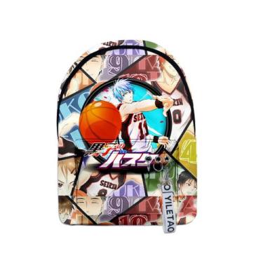 Imagem de Mochila Kurokos Basketball Cartoon Kids School Oxford Cloth - Yiweisai