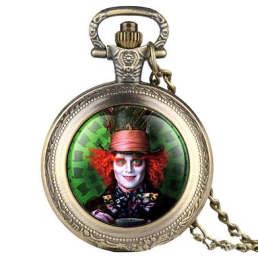 Imagem de Relógio de bolso: Alices no País das Maravilhas, tema de anime Mad Hat