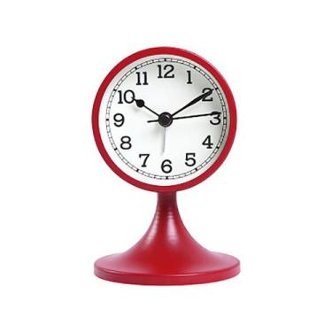 Imagem de Despertador de estilo nórdico Dual Bell Twin Bell sem tique-taque - Yi