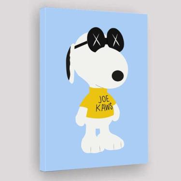 Imagem de Pôster de pintura de parede em tela Snoopys Anime 30x40cm - yiweisai