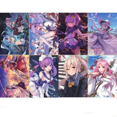 Imagem de Pôster Azurs Lane Anime Art 29 x 42 cm (8 unidades/lote) de papel 190 