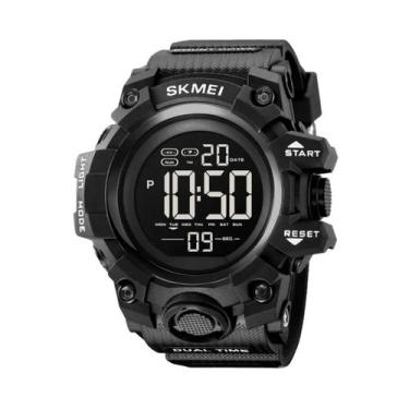 Imagem de Relógio Masculino Skmei 2140 Preto Digital Resistente à Água 5 ATM Con