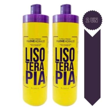 Imagem de Kit 02 Progressiva Lisoterapia Sem Formol 1Lt Cada - Hidralize