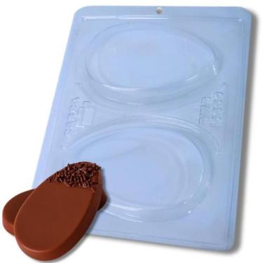 Imagem de Forma 3 partes ovo liso tablete cód 10630 bwb - BWB Embalagens