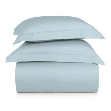 Imagem de Jogo De Duvet Casal 3 Peças Altenburg Algodão Lux 200 Fios Azul Etienne