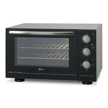 Imagem de Forno Elétrico De Bancada Fischer Turbo 2.4 New 48l Preto 127v