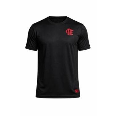 Imagem de CAMISETA FLAMENGO POLIAMIDA COM LOGO GEL VERMELHO MASCULINO-Masculino