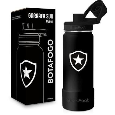 Imagem de Garrafa Térmica 850ml Times Futebol Sun Torcedor Original Times:Botafo