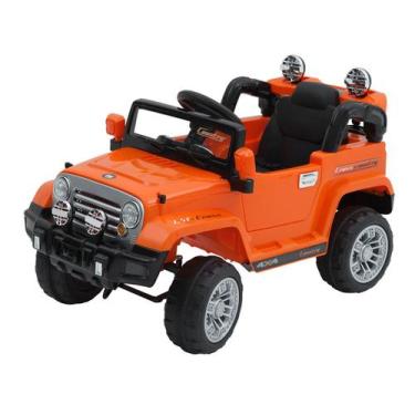 Imagem de Jipe Elétrico Infantil Trilha 12V Laranja Bel - Bel Brink, Laranja, Ji