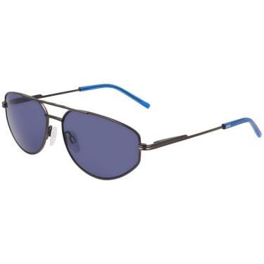 Imagem de Óculos de Sol DKNY DK117S 070 - Cinza 57-Feminino