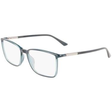 Imagem de Armação de Óculos Calvin Klein CK22508 N431 - Azul Cristal 57-Masculino
