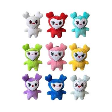 Imagem de Chaveiro De Pelúcia Super Star Coreano 9PCS Lovelys TWICE Momo, Pingen