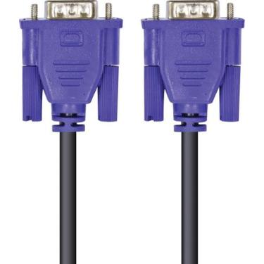 Imagem de Cabo VGA D-SUB 15 Pinos para Monitor 2 Metros VGA-2 - Vinik