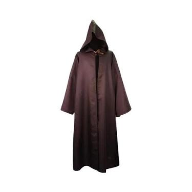 Imagem de Fantasia De Cavaleiro Jedi Obi Wan Kenobi Para Homens, Conjunto Comple