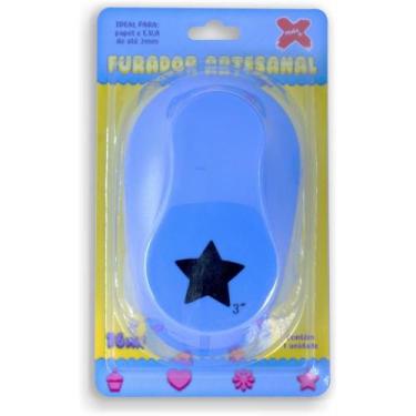 Imagem de Furador Papel e EVA Gigante Estrela 76MM - Make+