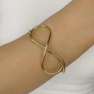 Imagem de Bracelete Regulável Fino Infinito Banhado em Ouro 18k - Anastásia Joia