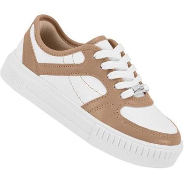 Imagem de Tenis Infantil Molekinha 2565.319 Meninas, Branco, 28