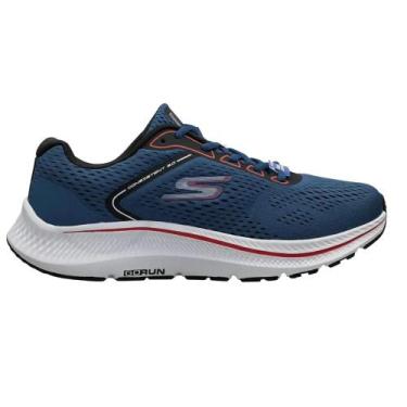 Imagem de Tenis skechers go run consistent 2.0 masculino, Marinho, Preto, 39