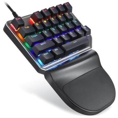Imagem de Teclado Mecanico Gamer Motospeed K27 Game Pad Rainbow, Switch Outemu B