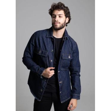 Imagem de Jaqueta Jeans Masculina Sawary - 273268, Azul, G