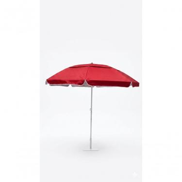 Imagem de Guarda Sol de Praia Guarda Sol Grande Sombrinha 2.20m Vermelho com Haste Central Jac Pack