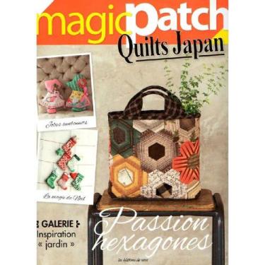 Imagem de Revista Magic Patch nº 27 - Quilts Japan - Passion Hexagones (Patch Má