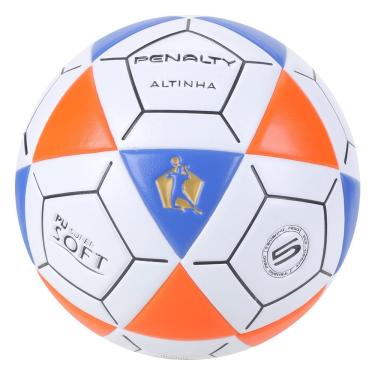 Imagem de Bola de Futevôlei Altinha XXI com Tecnologia Ultra Fusion e Cápsula SIS Laranja Penalty