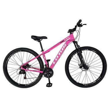 Imagem de Bicicleta lotus cxr aro 29 - tam. 15.5, Rosa, Preto, UNI