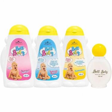Imagem de Kit de Higiene para Bebê Bell Baby com 4 Itens Linha Infantil Bio Inst