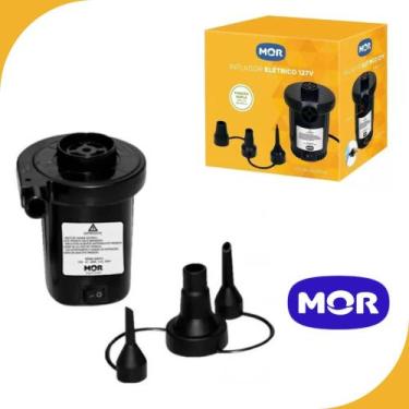 Imagem de Bomba De Ar Inflador Eletrico 127V MOR, 110V