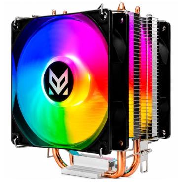 Imagem de Cooler CPU Intel LGA X99 X79 Xeon LGA 2011 v3 LED RGB Gamer Ryzen Am4 Am3 120mm 775 115x 1200 1366 1700 (RGB)
