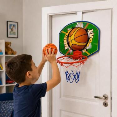 Imagem de Tabela De Basquete Infantil Com Bola Para Crianças - JR Toys
