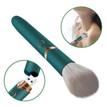 Imagem de Vibrador Estimulador Pontog Pincel Makeup Clitóris Maquiagem - Vbrante