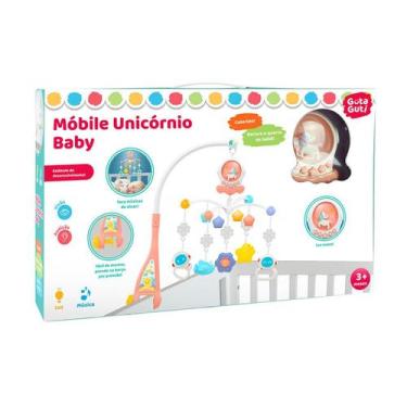 Imagem de Móbile Para Bebe Unicórnio Baby Dm Toys - DMBB0157