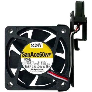 Imagem de Ventoinha A90L-0001-0552A 24V 0.11A 3L 3P 60X60X15 Suporte - Sanyo Den