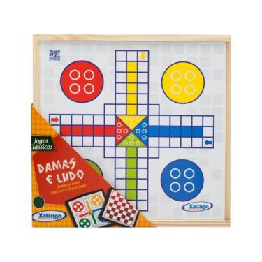 Imagem de Jogo de Damas e Ludo - Xalingo