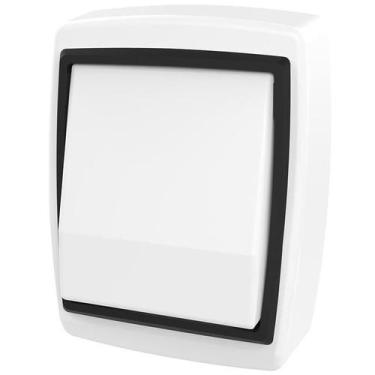 Imagem de Acabamento Para Válvula Descendente Hydra Luxo Branco Blukit