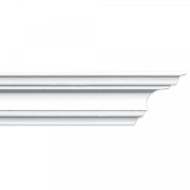 Imagem de Kit 90m Linear Roda Teto Perfil de Poliestireno K60 Branco Homestar