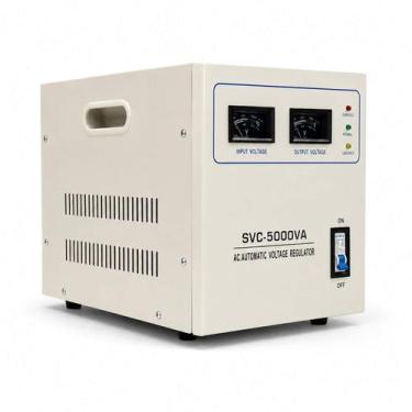 Imagem de Regulador Estabilizador de Voltagem AUT-5KVA 5000VA 220V Servo Control