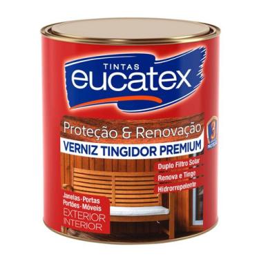Imagem de Verniz Tingidor Brilhante Mogno 225ml Eucatex 59144