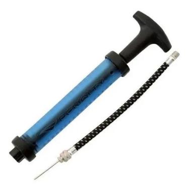 Imagem de Bomba de Ar Penalty Dupla Ação para Bolas e Pneus Azul