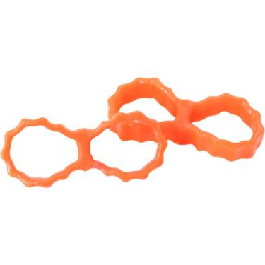 Imagem de Brinquedo Odontopet Laço Infused Catnip Laranja para Gatos - Tam. Único