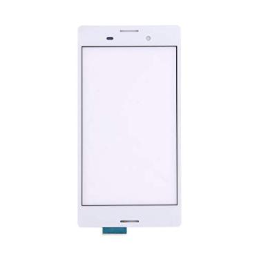Imagem de HAIJUN Peças de substituição para celular painel de toque para Sony Xperia M4 Aqua (Preto) Cabo Flex (Cor: Branco)