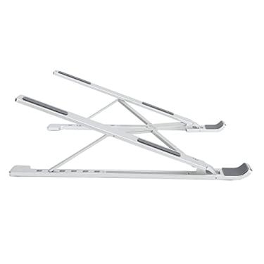 Imagem de Suporte de notebook dobrável, suporte de notebook dobrável multifuncional durável conveniente para escritório para viagens para uso diário