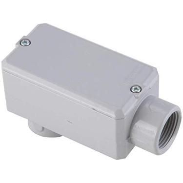 Imagem de CONDULETE EM ALUMINIO TIPO LB 2 COM ROSCA BSP COM TAMPA E COM PINTURA EPOXI TRAMONTINA